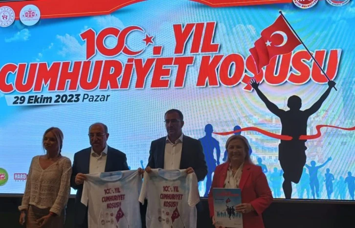 100. Yıl Cumhuriyet Koşusu’nun basın toplantısı gerçekleşti