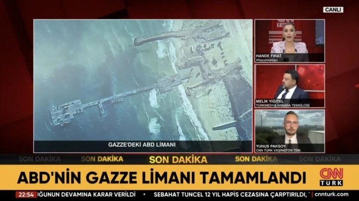 ABD, Gazze Limanı'nın inşasını bitirdi