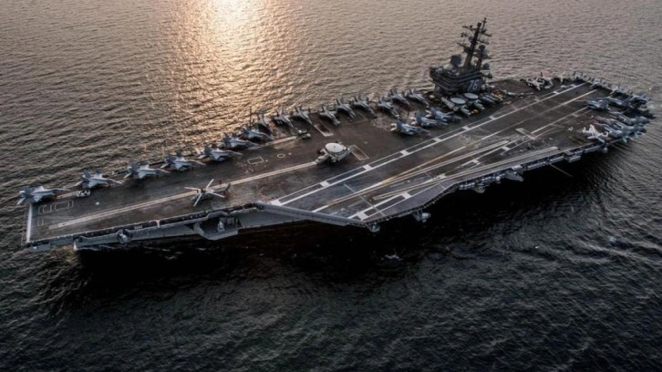 ABD'nin uçak gemisi USS Ronald Reagan 9 yıl sonra ayrıldı