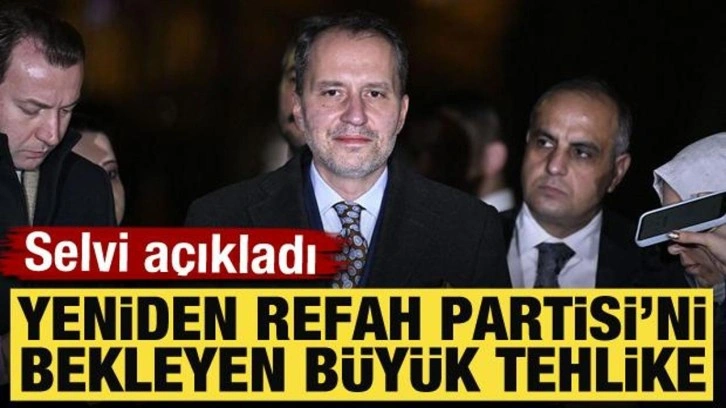 Abdülkadir Selvi açıkladı! Yeniden Refah Partisi'ni bekleyen büyük tehlike