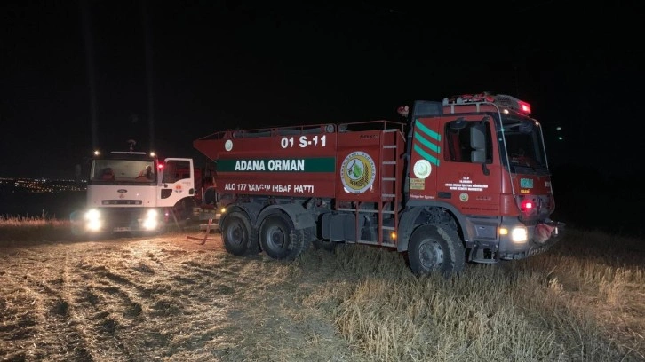 Adana'da çıkan orman yangını söndürüldü