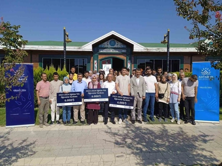 Adıyaman Belediyesi depremzede öğrencilerin yanında