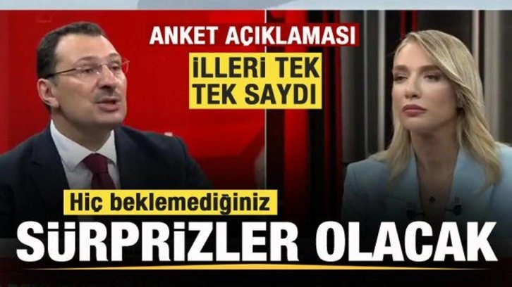 AK Parti'den anket açıklaması: İl il saydı: Hiç beklemediğiniz sürprizler olacak