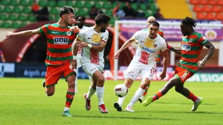 Alanyaspor, Kayserispor'u 90+13'te devirdi!