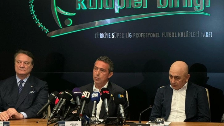 Ali Koç'tan TFF'ye olay sözler: Son derece yadırgıyoruz