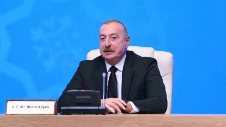 Aliyev'den, Putin ve Melikov'a Dağıstan için taziye mesajı