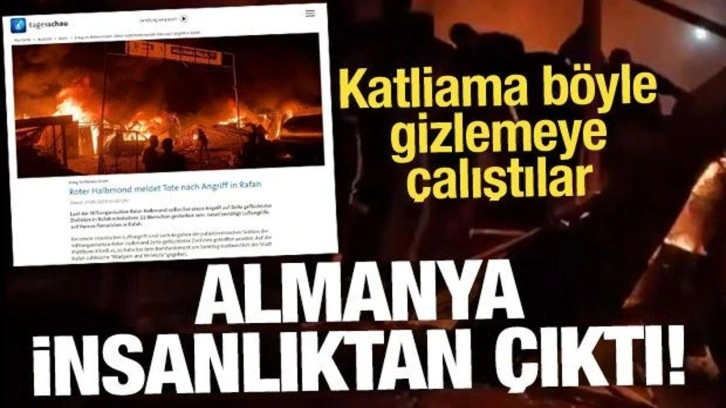 Almanya insanlıktan çıktı! Katliama böyle gizlemeye çalıştılar