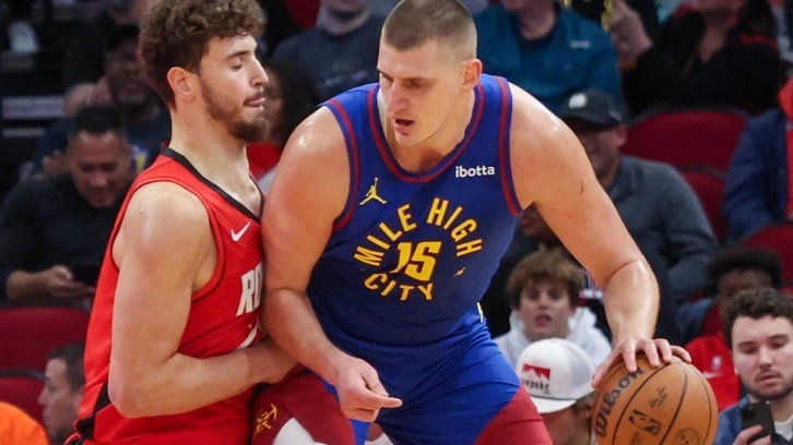 Alperen Şengün, Jokic'e meydan okudu! Houston, seriye bağladı