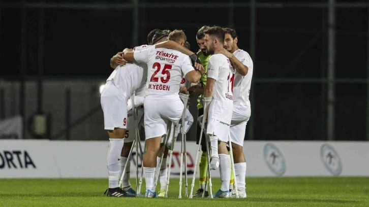 Ampute Milli Futbol Takımı'nın Avrupa Şampiyonası'ndaki maç programı belli oldu