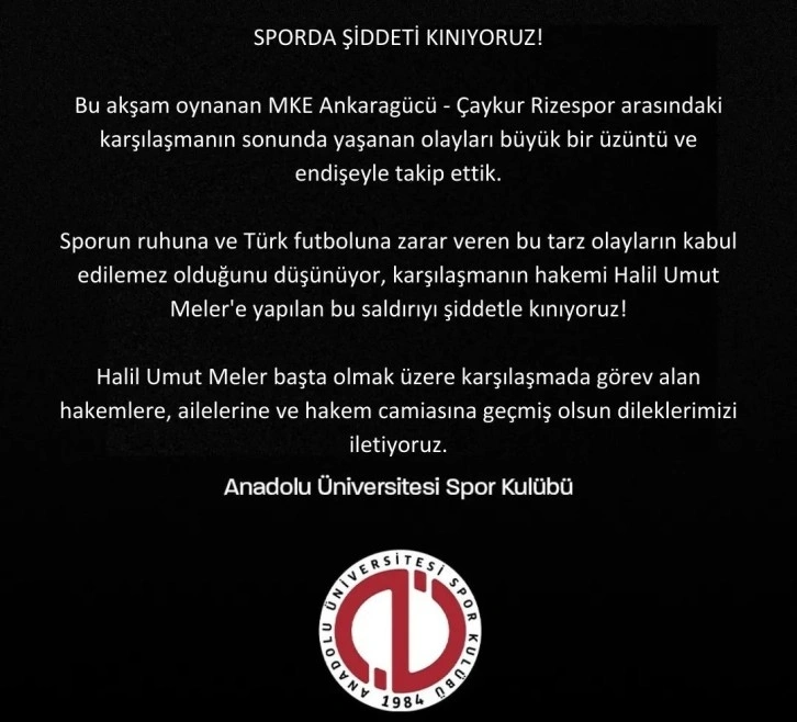 Anadolu Üniversitesi Spor Kulübü: