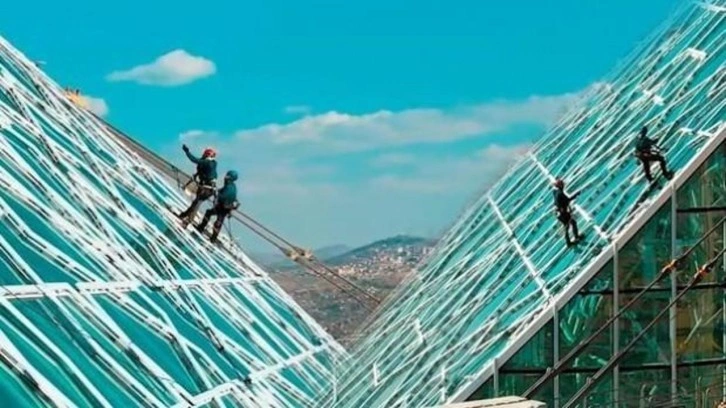 Ankara’nın 'örümcek adamları' ortaya çıktı! Nefes kesen anlar...