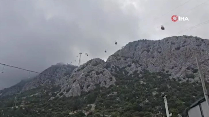 Antalya'daki teleferik kazasına ait yeni görüntüler ortaya çıktı