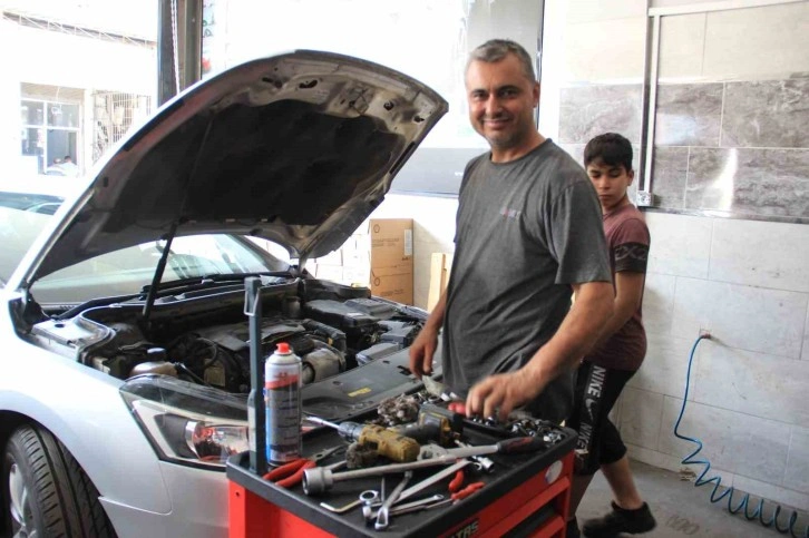 Araçlar kıymete bindi, sanayi esnafının yüzü güldü