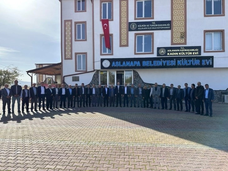 Aslanapa’da Köylere Hizmet Götürme Birliğinin Olağan Toplantısı