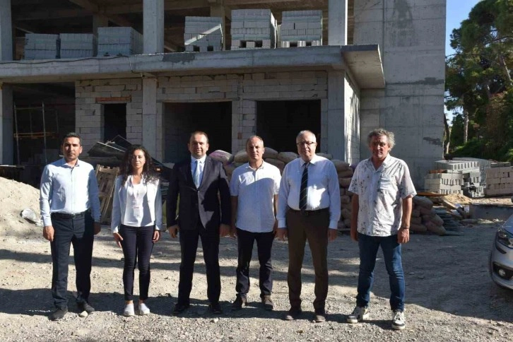 Aydın İl Sağlık Müdürü Şenkul Kuşadası’ndaki yatırımları yerinde inceledi