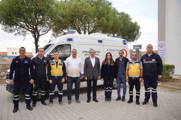 Ayvalık’ta belediyeden takdir gören hizmet