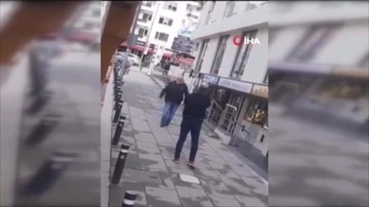 Bağdat Caddesi'nde silahlı kavga! Esnaf, tartıştığı adamı bacağından böyle vurdu