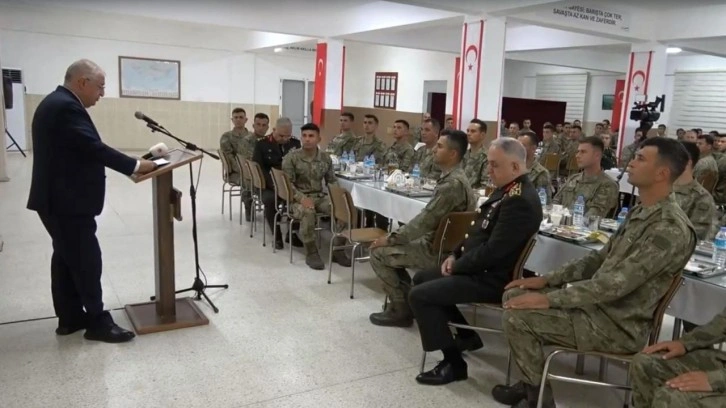 Bakan Güler: Kıbrıs Türk'ünün haklarını koruma kararlılığına sahibiz