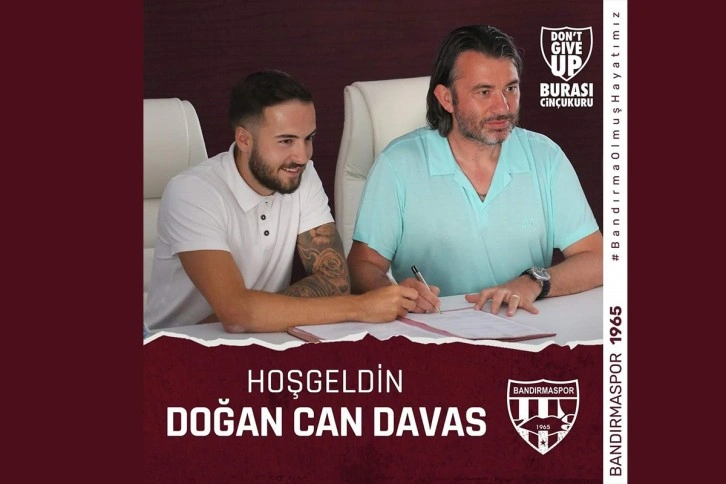 Bandırmaspor, Doğan Can Davas'ı transfer etti