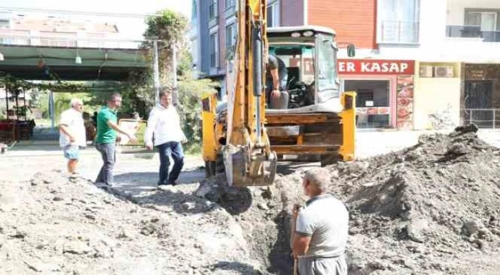 Başkan Arslan, Altınkum’da çalışmaları denetledi