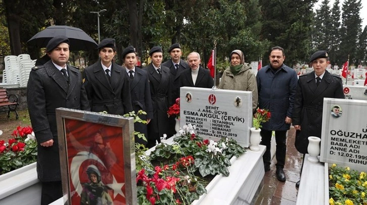 Başkan Atila Aydıner, şehit Esma Çevik’i unutmadı