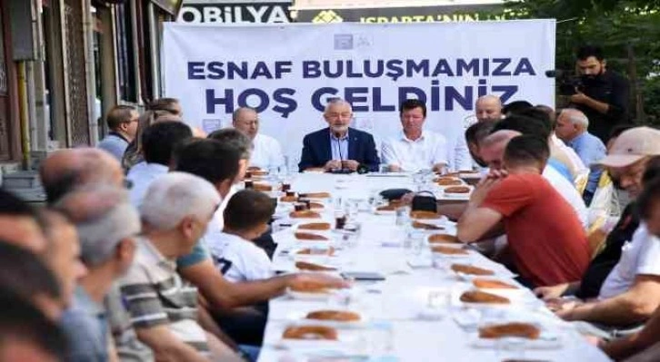 Başkan Başdeğirmen, Yayla Mahallesi esnafıyla bir araya geldi