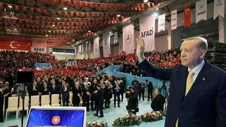 Başkan Erdoğan Deprem Konutları Kura ve Anahtar Teslim Töreni'nde konuşuyor