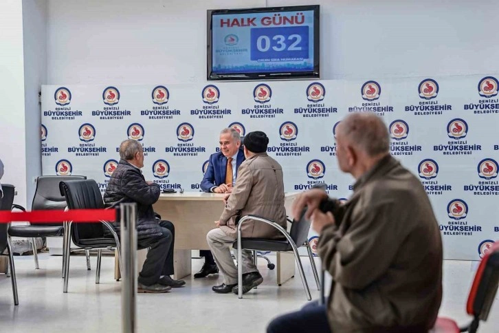 Başkan Zolan halk gününde hemşehrileriyle buluştu