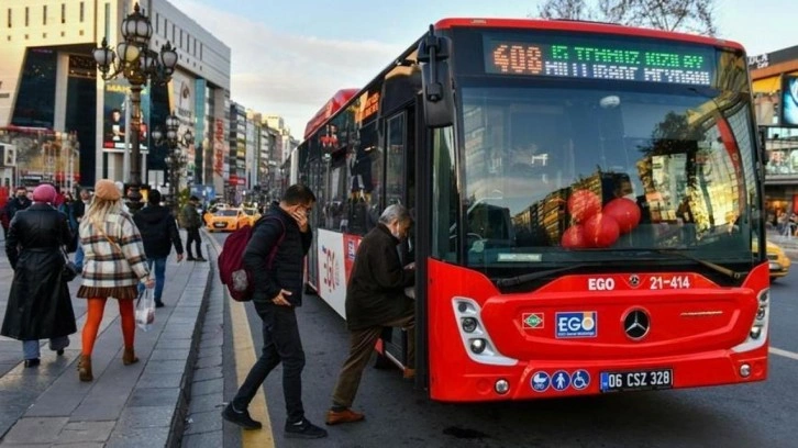 Başkentte, 1 Mayıs'ta toplu taşıma ücretsiz olacak