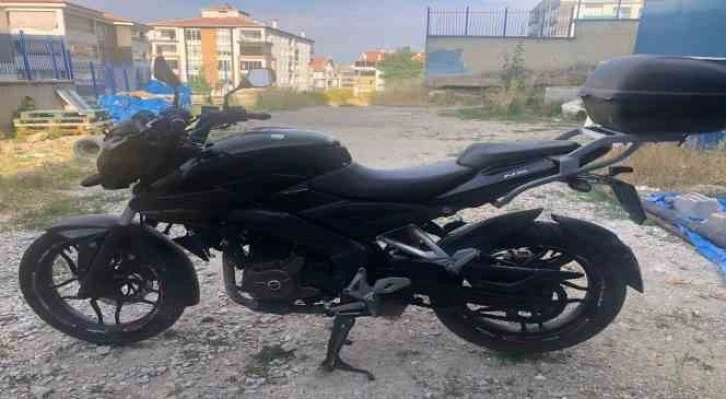 Başkentte motosiklet hırsızlığı güvenlik kamerasında