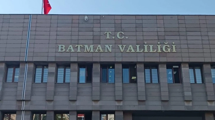 Batman'da 5 günlük yasak!