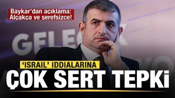 Baykar'dan 'İsrail' iddialarına çok sert tepki!