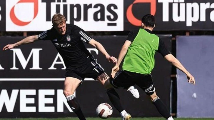 Beşiktaş'ta Başakşehir mesaisi sürüyor