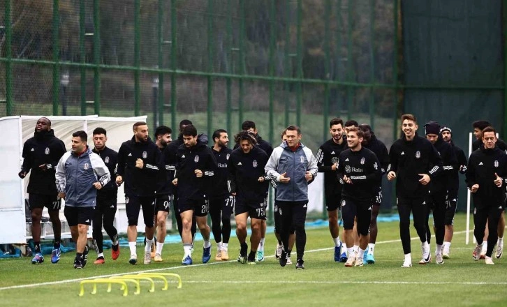 Beşiktaş’ta, Fenerbahçe maçı hazırlıkları başladı