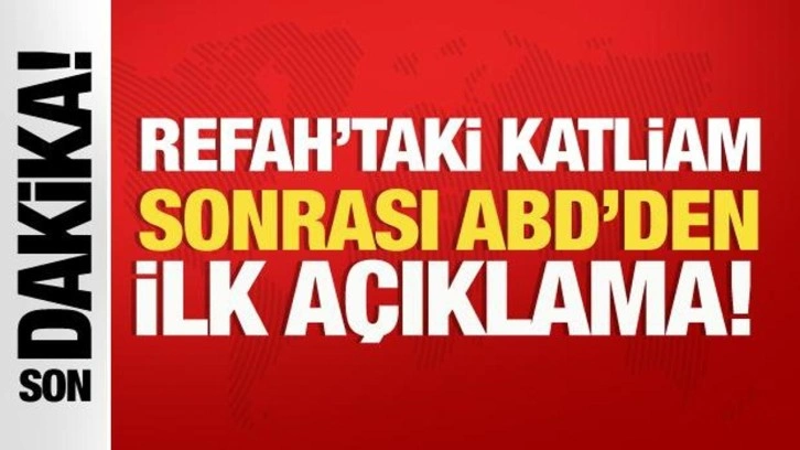 Beyaz Saray'dan ilk açıklama: Görüntüler içler acısı