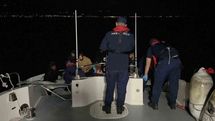 Bodrum’da 28 düzensiz göçmen yakalandı, 15’i kurtarıldı