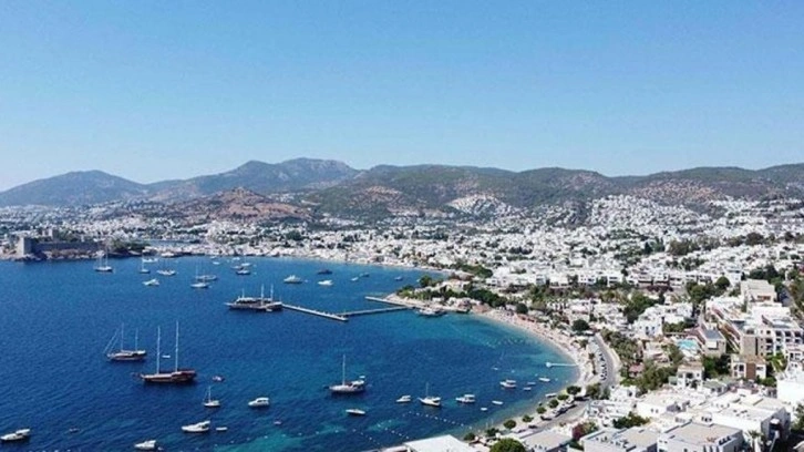 Bodrum'da 5 ayda 218 bin 967 turist geldi