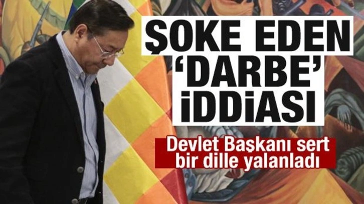 Bolivya Devlet Başkanı Arce'yi çılgına çeviren darbe iddiası! Sert cevap