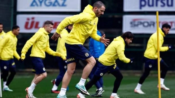 Bonucci, Fenerbahçe'de ilk antrenmanına çıktı