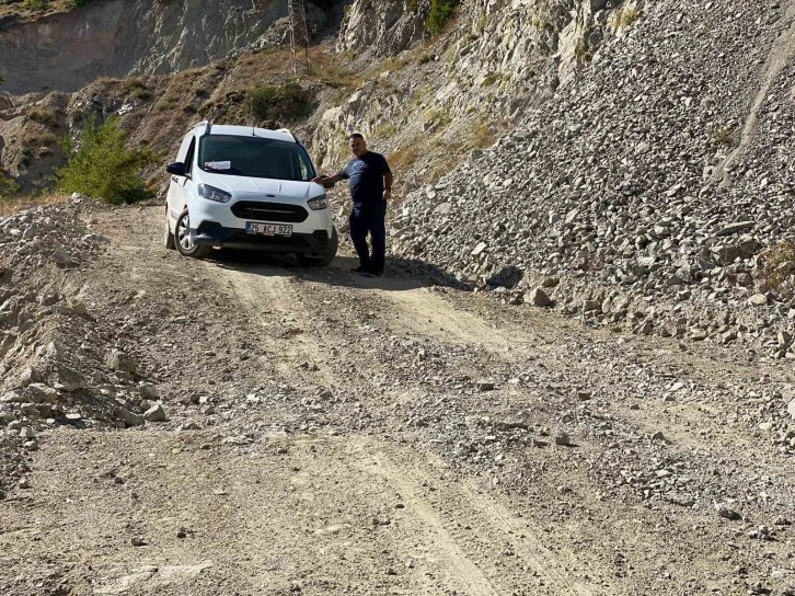 Çamlıbel Köylülerinin yol isteği