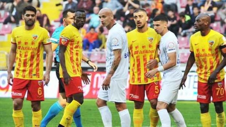 Çaykur Rizespor - Kayserispor!  Eşitlik var | CANLI