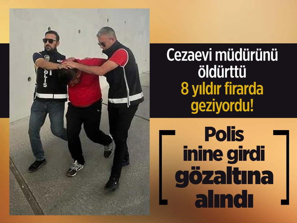 Cezaevi Müdürü'nü öldürten çete lideri yakalandı! 'İnlerine gireceğiz, göz açamayacaklar...'