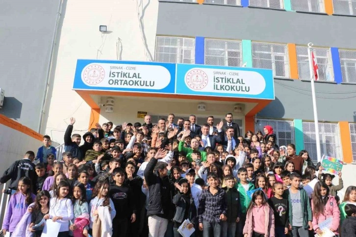 Cizre’de 46 bin 584 öğrenci karne heyecanı yaşadı