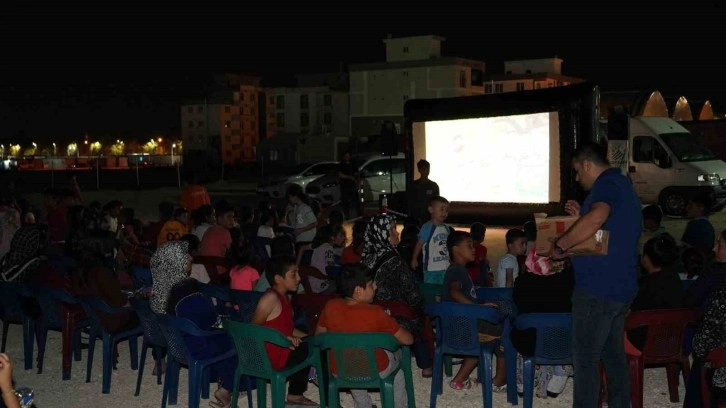 Çocuklar için sinema etkinlikleri sürüyor