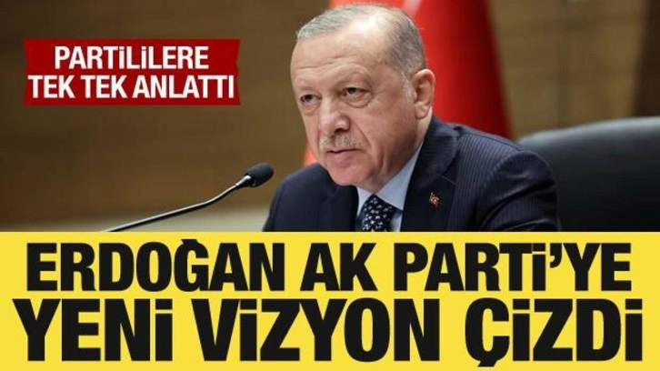 Cumhurbaşkanı Erdoğan, AK Parti'nin yeni yol haritasını çizdi