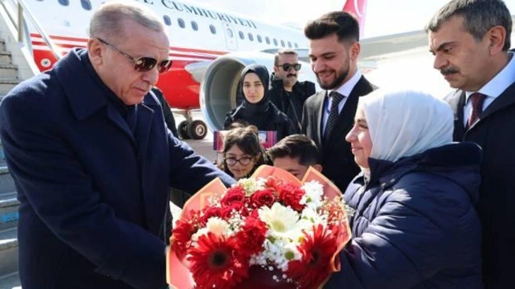 Cumhurbaşkanı Erdoğan, Erzurum'da