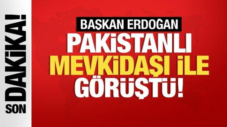 Cumhurbaşkanı Erdoğan, Pakistanlı mevkidaşı Zerdari ile görüştü