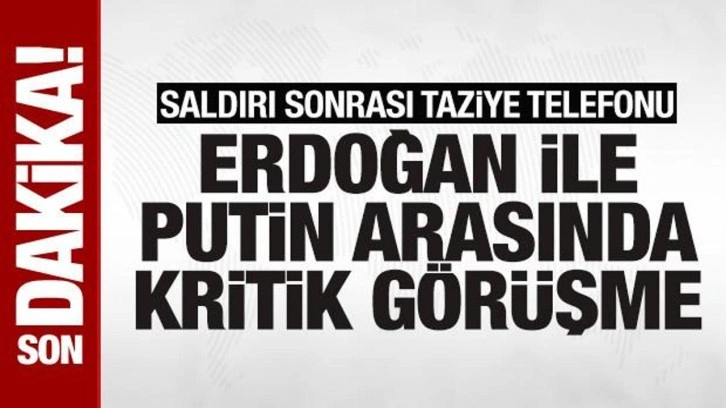 Cumhurbaşkanı Erdoğan Putin ile görüştü