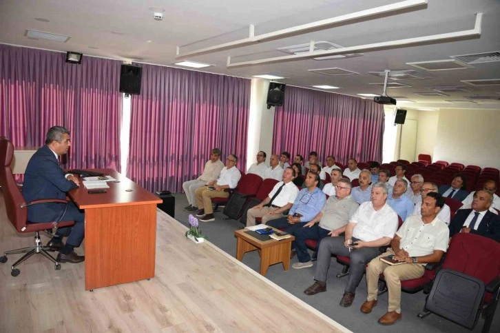 Denizli’de yeni eğitim öğretim yılının hazırlıkları gözden geçirildi