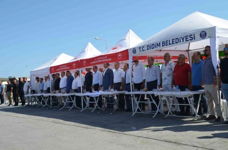 Didim’de balık sezonu dualarla açıldı